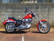 1981 FXEF ショベルヘッド オリジナル ペイント チョッパー ワンオフ ボルトオン ジョッキーシフト オープンプライマリー スーサイドクラッチ HSR42 ダイナ2000i カスタム 1