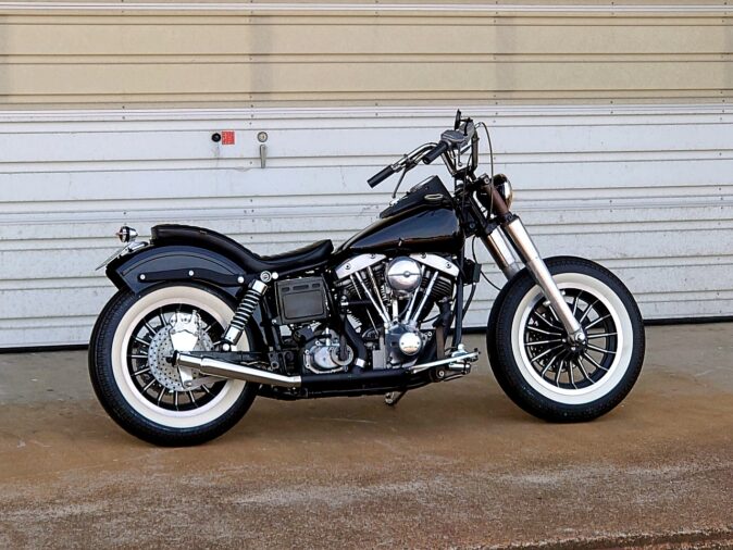1977 FLH ショベルヘッド オールドスクール ボバー カスタム 3