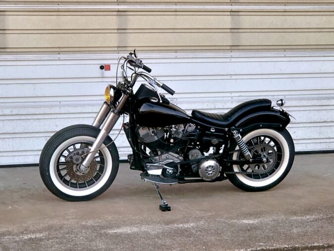 1977 FLH ショベルヘッド オールドスクール ボバー カスタム 5