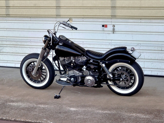 1977 FLH ショベルヘッド オールドスクール ボバー カスタム 6