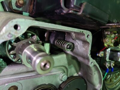 1974 XLH1000 アイアン ショベルヘッド スポーツスター キック キット スターター カバー ギア ブッシング 修理 加工 取り付け 27