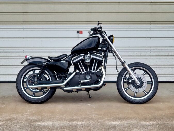 2006 XL883R スポーツスター 883 フリスコ クラブスタイル チョッパー オーリンズ リアショック サンダンス エンケイ トラックテック 7本キャスト キャストホイール カスタム