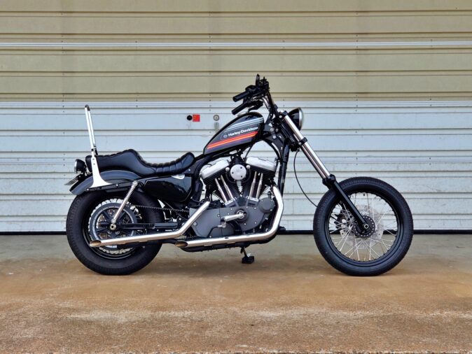 2012 XL1200N スポーツスター ナイトスター オールドスクール B級 チョッパー カスタム 中古 1