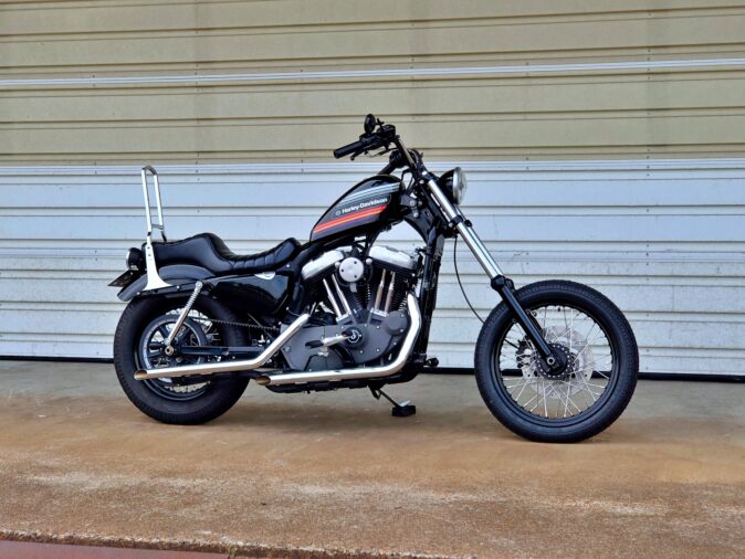 2012 XL1200N スポーツスター ナイトスター オールドスクール B級 チョッパー カスタム 中古 2