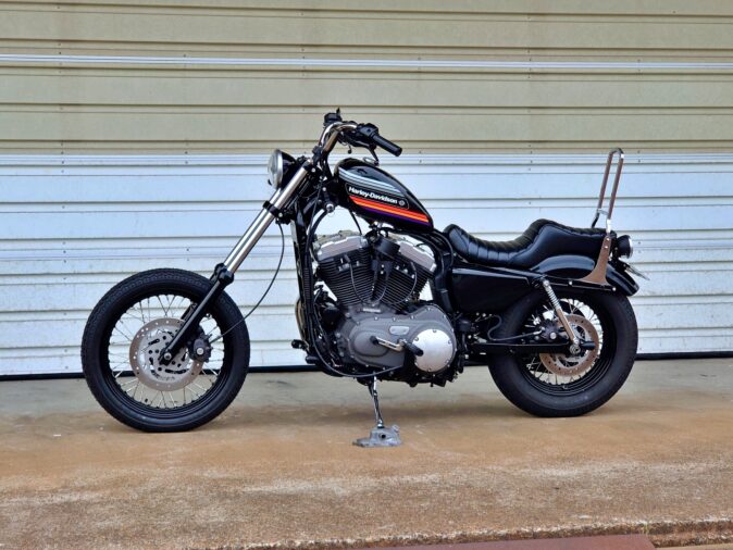2012 XL1200N スポーツスター ナイトスター オールドスクール B級 チョッパー カスタム 中古 5