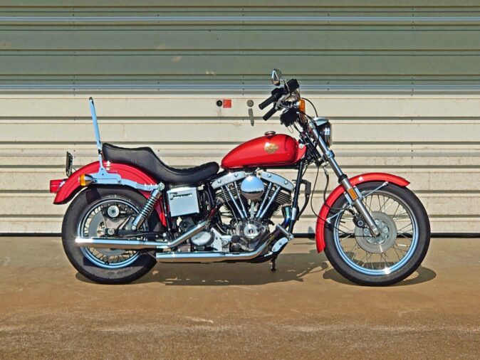 1982年式 FXE ショベルヘッド 中古車|少走行・オリペン・純正度高い・車検残あり