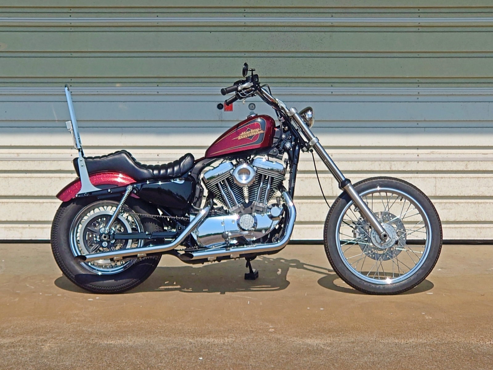 2012年式 XL1200V スポーツスター|オールドスクール チョッパー カスタム|右側面メインカット(全体スタイリング)