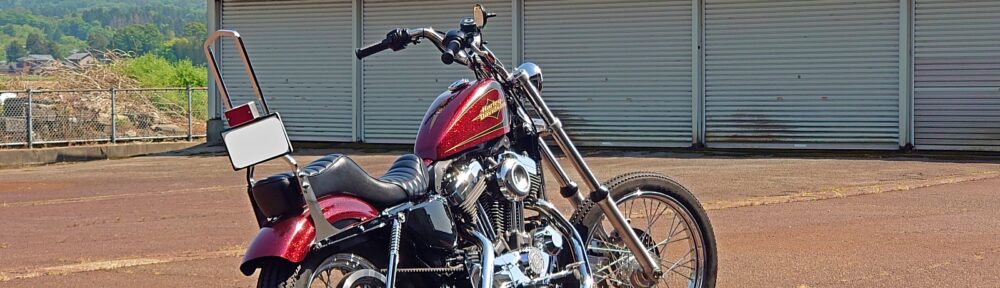 2012年式 XL1200V スポーツスター｜オールドスクール チョッパー カスタム｜右後方