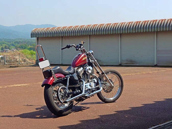 2012年式 XL1200V スポーツスター｜オールドスクール チョッパー カスタム｜右後方