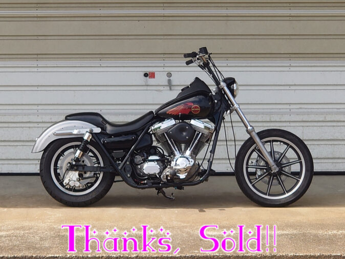 1987年式 FXR フリスコ チョッパー｜S&S 96cui搭載 クラブスタイル カスタムベース車｜中古車販売車両メインカット（全体スタイリング）売約済み