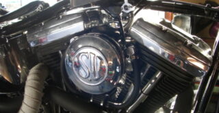 1993年式FLSTC　S&S　スーパーEキャブ＆チェーンドライブ化1