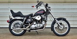 1977年式XLH1000 アイアンスポーツのオールドスクールB級チョッパーカスタム例