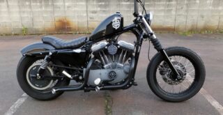 2009XL1200N　マフラーワンオフ7